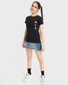 Shop Women's Black Toxic Graphic Printed T-shirt-Full