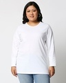 Shop Pack of 2 Women's Black & White Plus Size T-shirt-Design