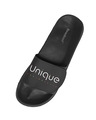 Shop Womens' Black Unique Personality Adjustable Velcro Slider-Full