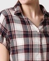Shop Womens Checks Tie Up Shirt