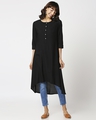 Shop Womens Mid Solid Kurta