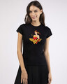 Shop Wonder Pose Half Sleeve T-Shirt (DCL)-Design