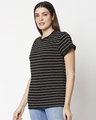 Shop Wonder Woman stripe (DCL) AOP Boyfriend T-Shirt-Design