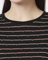 Shop Wonder Woman stripe (DCL) AOP T-Shirt