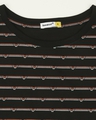 Shop Wonder Woman stripe (DCL) AOP T-Shirt