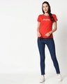 Shop Wonder Women Stripes Crewneck Varsity Rib T-Shirt (DCL) Multicolor-Design