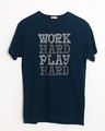Shop Work And Play Half Sleeve T-Shirt-Front