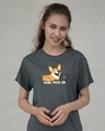 Shop Work Mode On Dog Boyfriend T-Shirt-Front