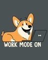 Shop Work Mode On Dog Boyfriend T-Shirt-Full