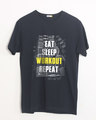 Shop Workout Everyday Half Sleeve T-Shirt-Front