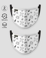 Shop World Explorer Everyday Printed Fasion Mask 2.0 Single-Front