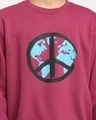 Shop Men's Red Plum World Peace Graphic Printed Sweater