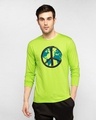Shop World Peace Full Sleeve T-Shirt-Front