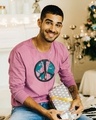 Shop World Peace Full Sleeve T-Shirt Frosty Pink