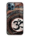 Shop Worship Printed Premium Glass Cover For iPhone 12 Pro (Impact Resistant, Matte Finish)-Front