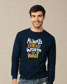 Shop Worth It Fleece Sweater-Front