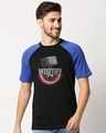 Shop Worthy (AVEGL) Raglan Half Sleeve T-Shirt-Front