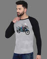 Shop Men's Motorcycle Art Premium Cotton T-shirt-Design