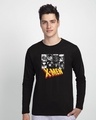 Shop X Men Retro 90s Full Sleeve T-Shirt (XML)-Front