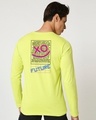 Shop Xoxo Future Full Sleeve T-Shirt Neo Mint-Full
