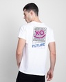 Shop Xoxo Future Half Sleeve T-Shirt White-Design