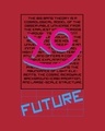 Shop Xoxo Future Round Neck Vest Bold Red