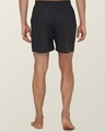 Shop Men's Black Checked Relaxed Fit Boxers-Full
