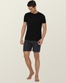 Shop Men's Black Checked Relaxed Fit Boxers