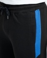 Shop Men's Black Mid Rise Regular Fit Pyjamas-Full
