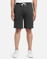 Shop Men's Black Regular Fit Shorts-Front
