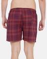 Shop Men's Checked Boxers Red & Blue-Design