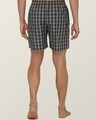 Shop Pack of 2 Men's Maroon & Black Checked Relaxed Fit Boxers-Full