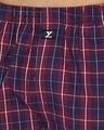 Shop Pack of 2 Men's Maroon & Black Checked Relaxed Fit Boxers