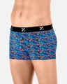 Shop Men's Blue Printed Micro Modal Trunk-Design