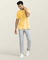 Shop Men's Yellow T-shirt-Full