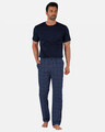 Shop Super Combed Cotton Checkered Pyjamas For Men-Design