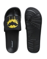 Shop Men's Black Batman Lightweight Adjustable Strap Sliders