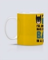 Shop Yellow Batman Printed Ceramic Mug (350 ml)-Design