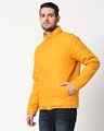 Shop Men's Yellow Puffer Jacket-Design