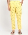 Shop Yellow Melon Men's Pyjamas AOP-Front