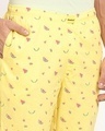 Shop Yellow Melon Men's Pyjamas AOP