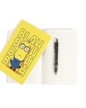 Shop Yellow Minion Blah Notebook-Full