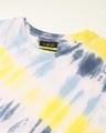 Shop Yellow Tie & Dye Half Sleeve T-shirt