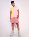 Shop Men's Yellowtail Color Block T-shirt-Full