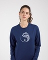 Shop Ying Yang Bonsai Fleece Light Sweatshirt-Front
