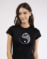 Shop Ying Yang Bonsai Half Sleeve T-Shirt-Front