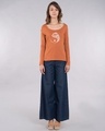 Shop Ying Yang Bonsai Scoop Neck Full Sleeve T-Shirt-Design