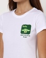 Shop Yoda- Judge me by my side Half Sleeve Printed T-Shirt