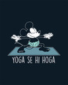 Shop Yoga Se Hoga Mickey Boyfriend T-Shirt (DL)