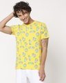 Shop Yolo Yellow AOP Half Sleeve T-Shirt-Design